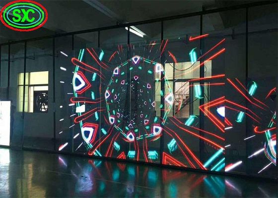 Goede prijs Transparante verhuurscherm buitenshuis Ultra-dun HD 64x32 4,81 mm LED-scherm online