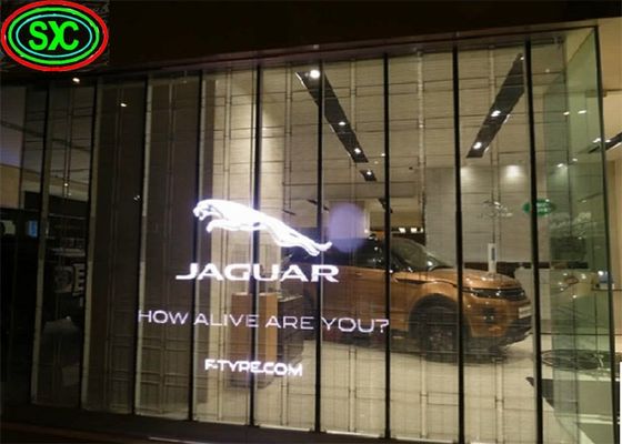 Voermethode Transparent digitaal scherm Led Transparent scherm voor indrukwekkend digitaal signage