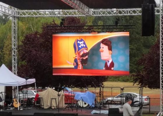 P8 Waterdicht Buiten LED Verhuur Screen Module Grootte 192mm X192mm