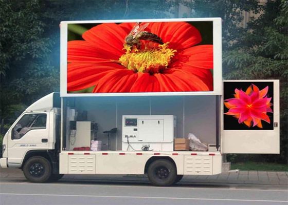Goede prijs Op maat gemaakte grootte P1.87 Truck Mounted LED Display Centure Park 2 jaar garantie online