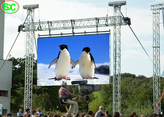 Openlucht Beweegbare Hangende P10-Huur LEIDENE Waterdichte Vertoningsraad