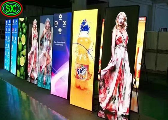 Goede prijs LED-posterdisplay P3.91 P4.81 Helderheid 6000 Nits 65410 Dots/M2 Online