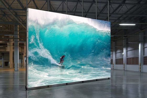 Goede prijs HD Flexibel LED Display Scherm COB P0.9 Die-Cast Aluminium Verhuurscherm Aanpasbare Vergaderruimte Kerk Online