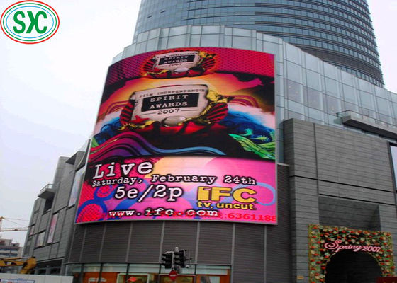 P10 Outdoor Full Color LED Die-Cast Aluminium Screen Waterdicht Behuizing 8000 Cd/sqm