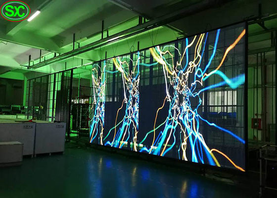 Flexibele Magische Glazen venster Transparante LEIDENE het Schermvertoning P6.25