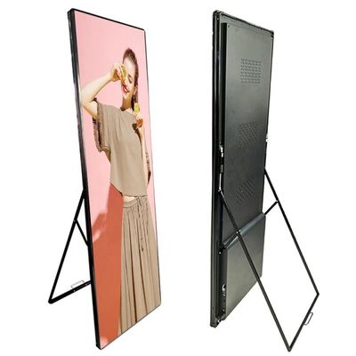 Goede prijs HD LED Poster Display P2.5 Volkleurig Vloer Staande Advertentie 1/16 Scanning Wall online
