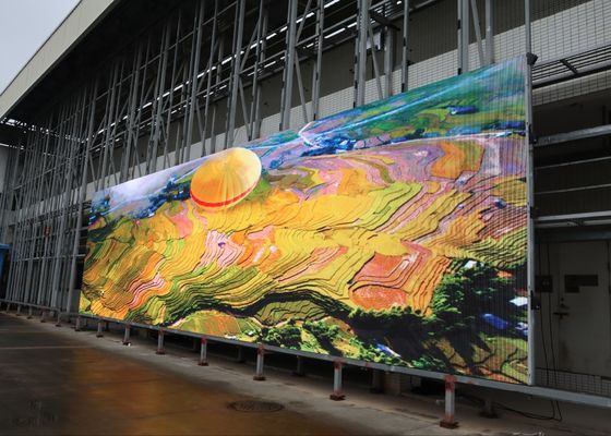 Goede prijs P4 RGB Indoor LED Display Board, 1/16 Scan LED Screen Video Wall IP34 HD Flexibel online