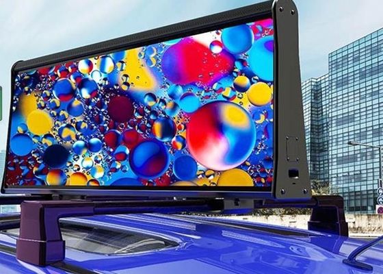 Goede prijs Cab Car Screen Waterdicht P4 Full Color Epistar Chip 3 jaar garantie online
