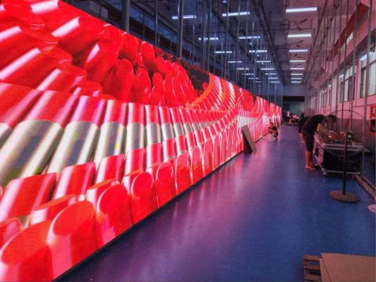 1.25 pixel pitch RGB LED-scherm met 10000 uur schermlevensduur en 600*337,5 mm kastgrootte