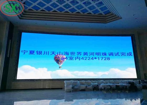 Goede prijs SMD2121 P4 Indoor RGB LED Die-Casting Aluminium Screen Full Color Display Vaste ijzeren en staal kast online
