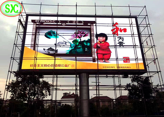 Goede prijs Het openlucht reclame Geleide Vertoningsscherm, Spaander van de Vertoningsepistar van P6 de Openlucht Geleide online