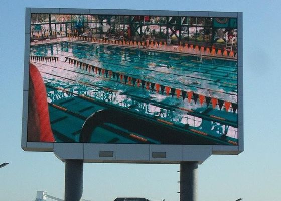 Goede prijs P4 Hanning LED Display Die-Cast Aluminium SMD2121 512mm X 512mm Base Die-Cast Aluminium Housing 64 X32 Dot Matrix online