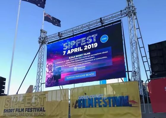 Goede prijs Pantalla Led Display Boards Panel Reclame Snap Screen Murah Led Video Muur Buiten Led Display P3.91 Led Screen Buiten online