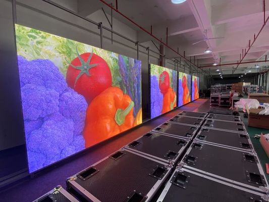Goede prijs Aangepaste LED-scherm voor verhuur, afmeting 500*500mm, Mtbf 30000H, paneelgrootte 500*500mm online