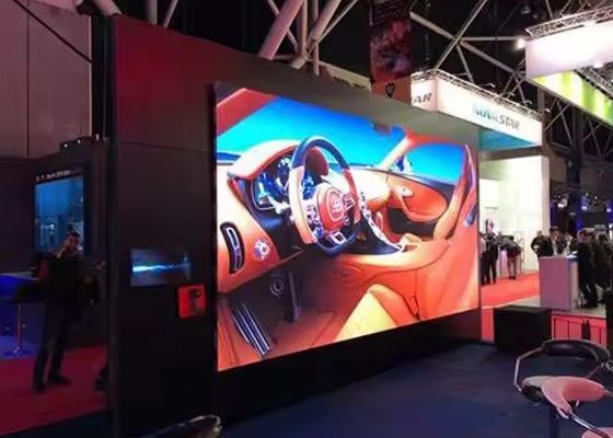 Goede prijs LED-video-scherm verhuur P2.5 HD 1/32 Scanmodus Volkleurige levendige video online