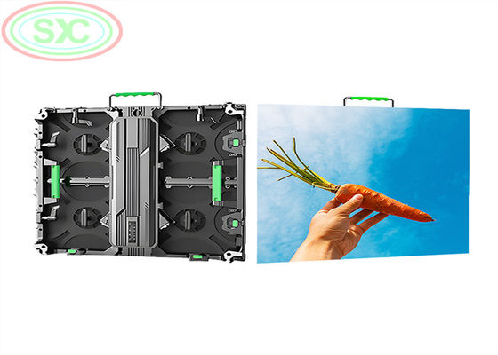 HD 4K 500*500mm Huur LED-scherm 2500cd/m2 SMD LED-scherm met hoge pixeldichtheid