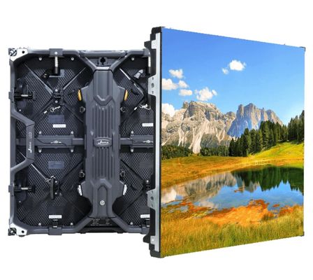 Goede prijs HD-verhuur die-cast aluminium kast module P10 LED billboard display hoge helderheid online