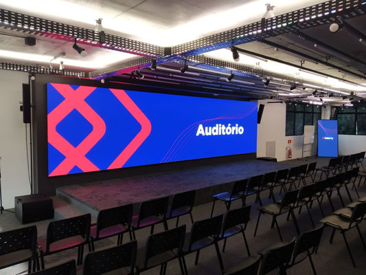 Hoogresolutie P2.6 LED-scherm Indoor Full Color LED-scherm met 160000 pixels/m2 Sup2 500*500mm Modulgrootte