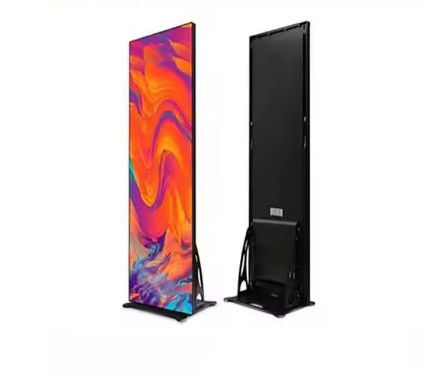 Goede prijs P2.5 P2.6 Draagbaar Reclamebord Straat LED Poster Scherm Full Color Epistar LED Chip SMD1515 online