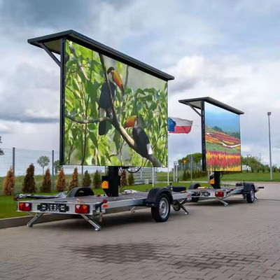 Goede prijs Canbest Outdoor Ready To Use Waterproof Naadloos P4 Box Truck Led Billboard Roadshow Mobile Led Wall Display Screen Op Trucks online