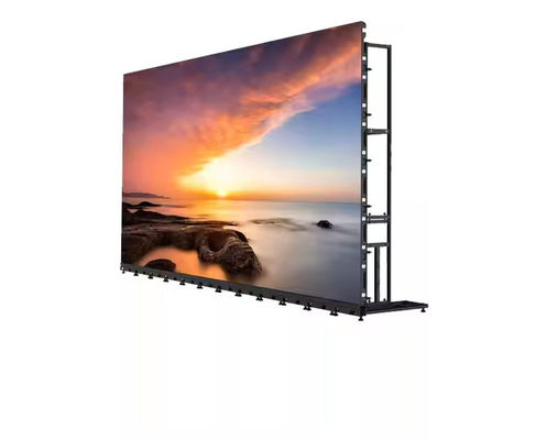 64*32 Module Resolutie Stabiele Led Media Wall en 5000 Uur Mtbf voor Aanpasbare Beelden