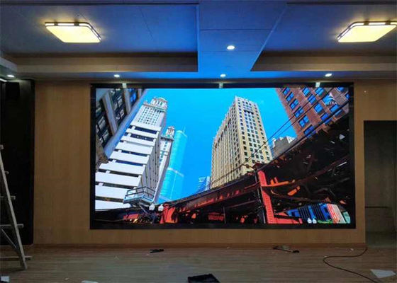 Goede prijs Curved Screen Rental/Fixed LED Advertising Display Stage HD Constant Current Drive online