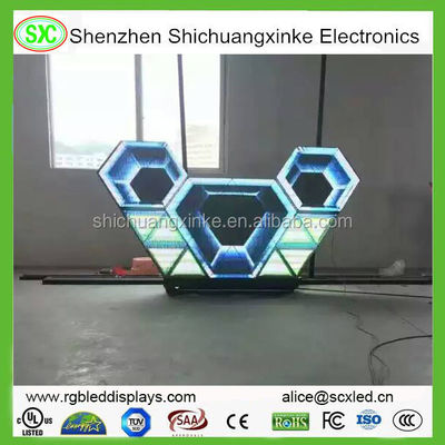 Digitaal poster Indoor Full Color LED Display met ijzer/gegooid aluminium en Nationstar SMD 1515