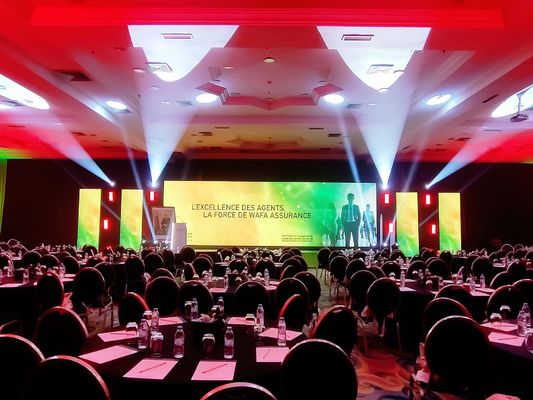 Hoogoplossend LED-scherm met een helderheid van 1000CD/m2 en CE/ROHS/FCC-norm