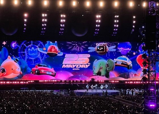 Goede prijs P6 Volledig Kleuren Groot Podium LED Display Reclame LED Billboards stadion led display scherm Online