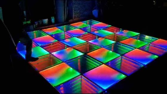Goede prijs Indoor LED Dansvloer met Gloeiend Lichteffect in RGB Kleur en Vloerverlichting online