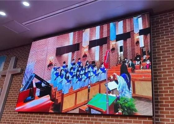 Verhuur LED-scherm met SMD2121 lampen en aluminiumkasten