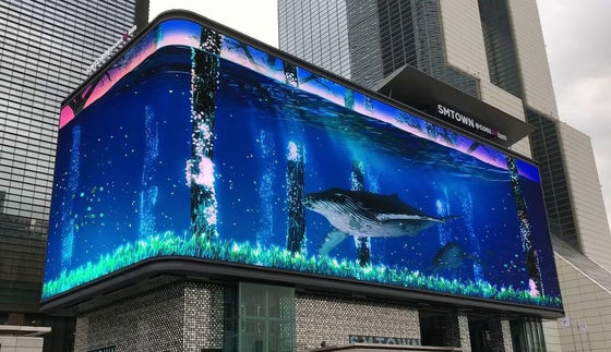 Full Color High Resolution Outdoor LED Screen Verhuur P4 met gegoten aluminium behuizing