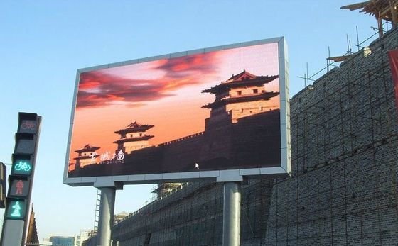 Goede prijs P3.91 De ultieme oplossing voor buitenadvertentie Buiten definitie LED-bord met 5500 helderheid en video-displayfunctie online