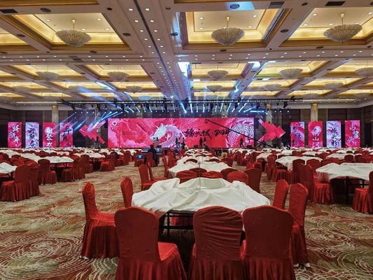 Goede prijs 500x500 mm COB P1.2 P1.5 P1.9 P2.6 P2.9 Indoor Rechthoek LED Display Scherm 90 graden Hoek LED Video Wall online