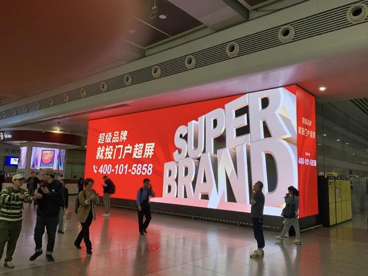 Verstelbare helderheid voor P3.9 buiten- en binnenshuis full-color LED-display met Epistar-LED's en MB5124 IC