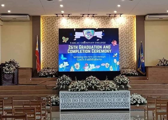 192*192mm Module Size SMD LED Screen met SMD3528 Led Standard en Aluminium materiaal