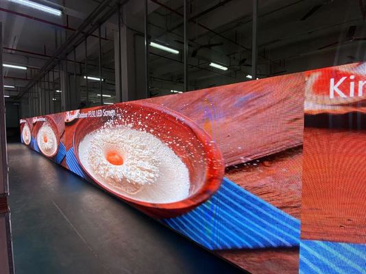 Goede prijs Hoge helderheid RGB-LED-scherm met 140/60 kijkhoek 5500 Helderheid 320*160mm Modulgrootte online