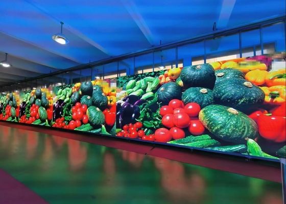 Werktemperatuur -12/50 graden RGB LED-display-eenheid met displaytechnologie en 5500Nits displayhelderheid