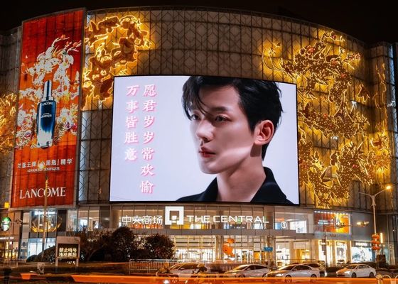 860w/m2 Stroomverbruik LED-billboards met Full Color-mogelijkheid en Novastar-besturingssysteem