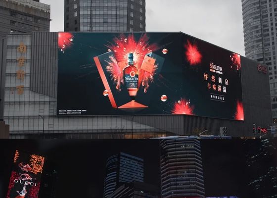 Verbeter uw advertentie met Novastar Control System LED billboards Verfrissingsfrequentie 3840HZ en Helderheid 5500nits