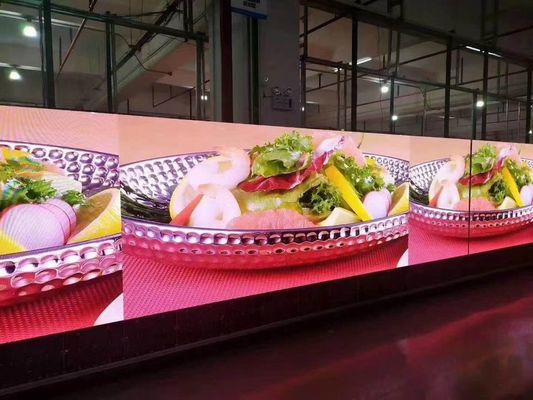 100000 uur Levensduur Advertentie LED-schermen met hoge resolutie en module Grootte 192*192mm