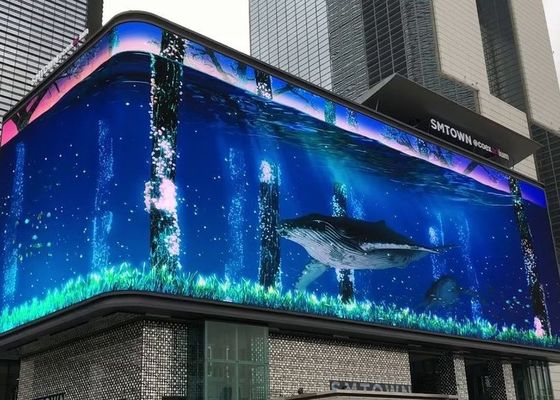 Verhuur Buiten Full Color LED Display - 1/16S Rijmodus IP65 Waterdicht 5000 Helderheid