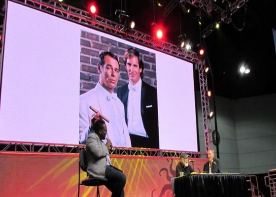 Fixed Stage Indoor Full Color HD 4K P3 Die-Cast Aluminium LED Display Pixel Dichtheid 62500/sqm