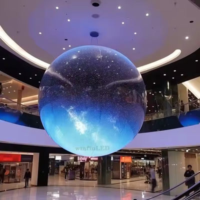 Goede prijs 3.91mm Full Color Outdoor Sphere LED flexibele zachte module Scherm voor gebouw Billboard online