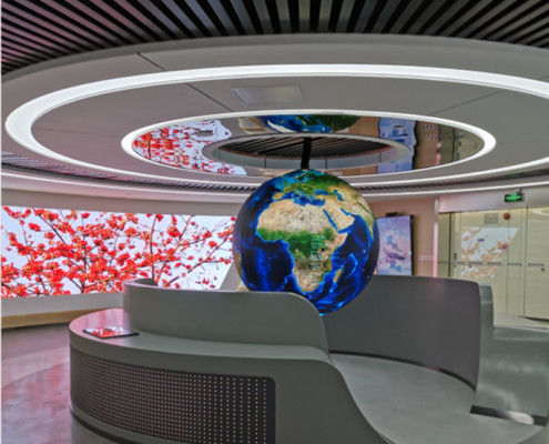 Metode voor onderhoud van de frontservice Globe LED Display aangedreven door Epistar LED Chip for Display