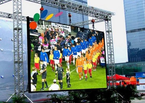 438 Watt/m2 Gemiddeld verbruik Huurbeeldscherm met aluminiumkasten