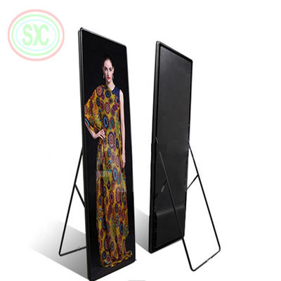 P2.5mm Pitch Aluminium LED Poster Display met 680x2000mm Schermgrootte en Aluminium Panel Materiaal