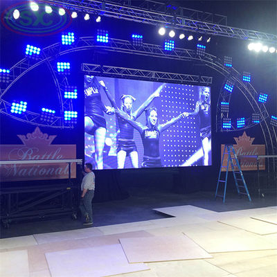 Goede prijs LED-achtergrond met een hoge verversingssnelheid Het optimale 600w/m2 voor verversingsdisplays online