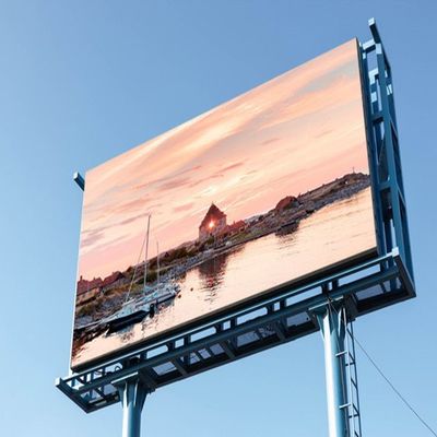 Real Pixel LED-billboards voor helderheidsreclame 7000nits Helderheid 860w/m2 Gemiddeld stroomverbruik