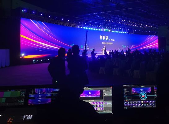 Goede prijs Indoor Full Color LED Display met aluminiumkas met gietgietwerk en gemakkelijke installatie Compatibel met P2.604/2.97/3.91 en P3.91/4.8 online